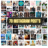 70 Instagram Posts